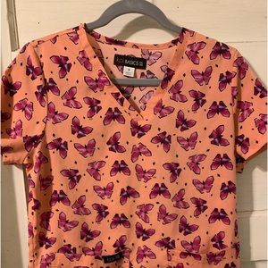 Koi Basics scrub top size small